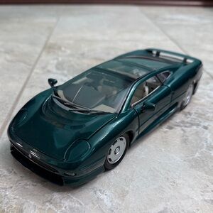 Dark Green Jaguar XJ220 Diecast Car - Rare!